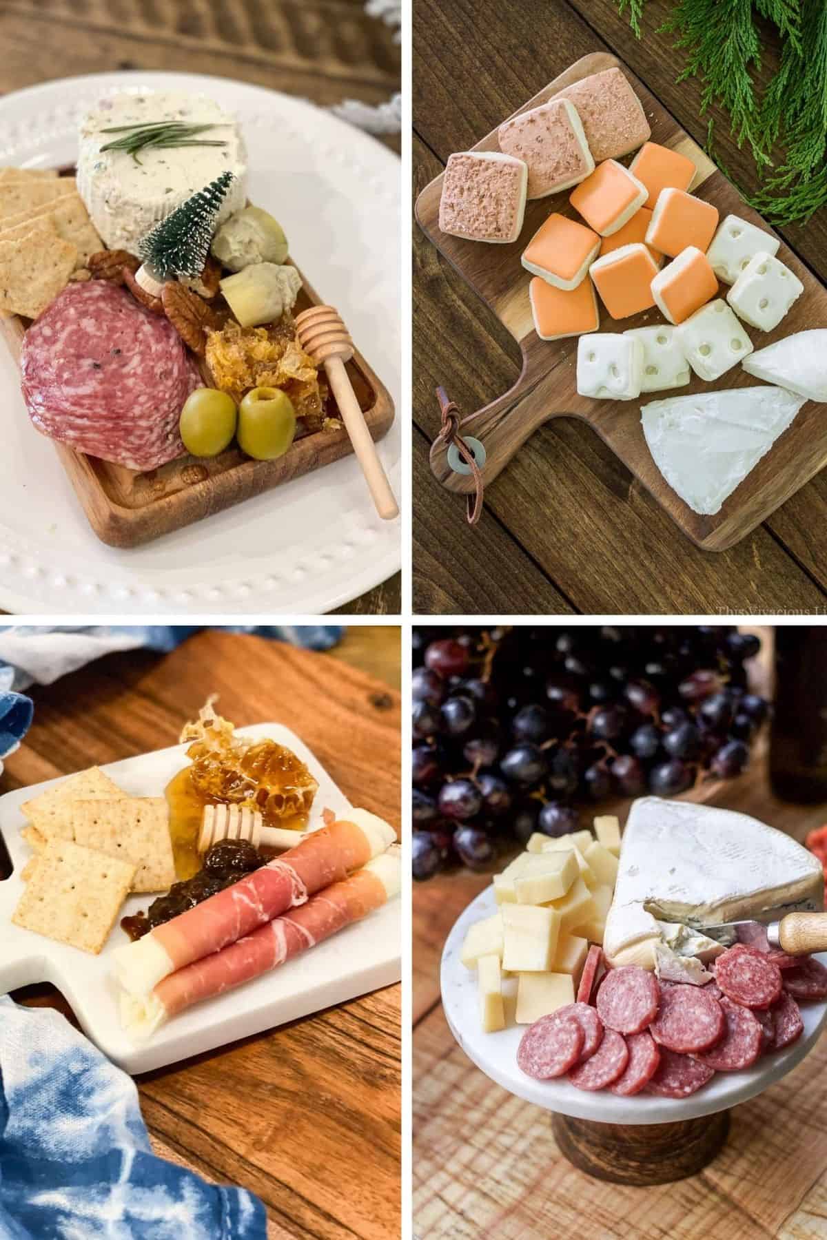 Small Charcuterie Board collage