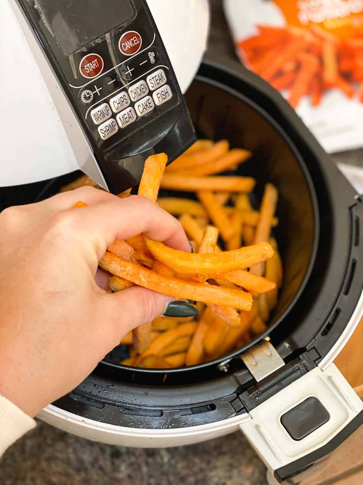 Sweet potato Fries in air fryer