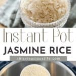 Instant Pot Jasmine Rice pin