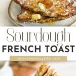 sourdough French toast pin