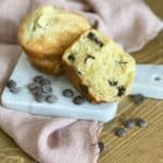 banana protein muffins pin