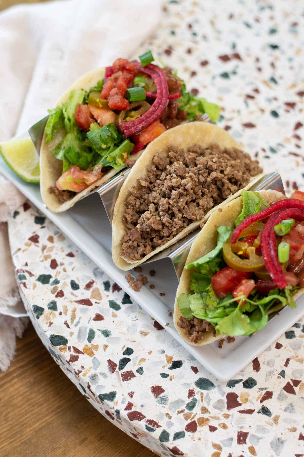 ground beef gluten free tacos