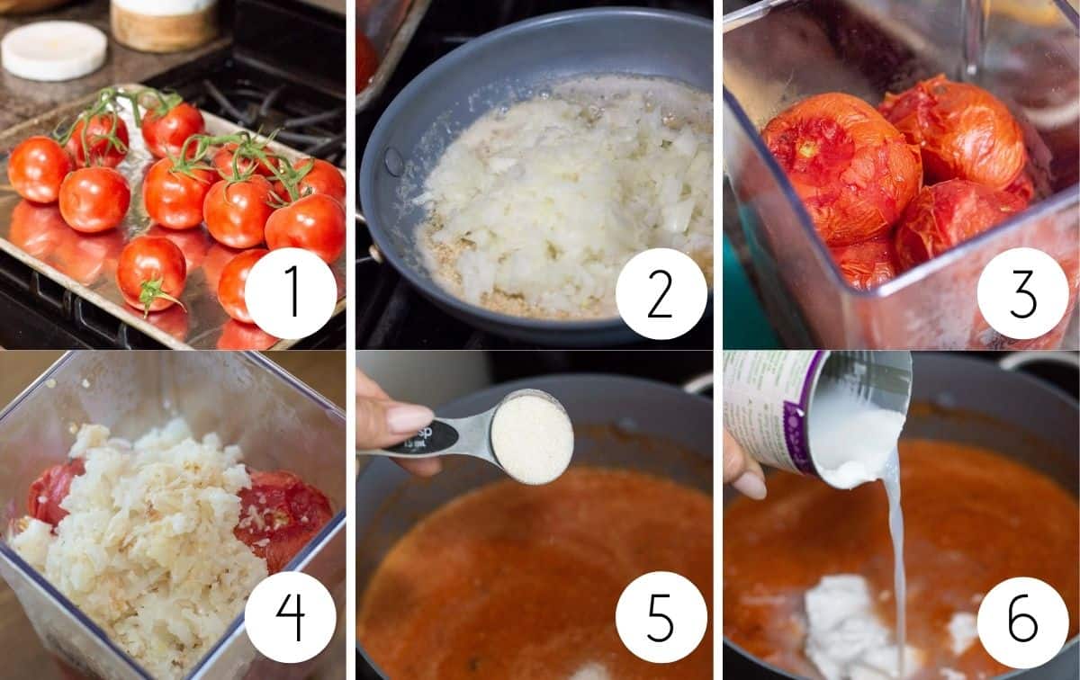 Dairy Free Tomato Soup Step-by-Step Instructions