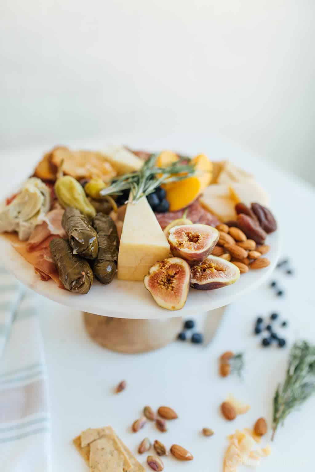 Charcuterie Board with meats, cheeses and more