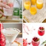 Sparkling Non-Alcoholic Drinks in a collage