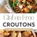 Gluten-Free Croutons pin