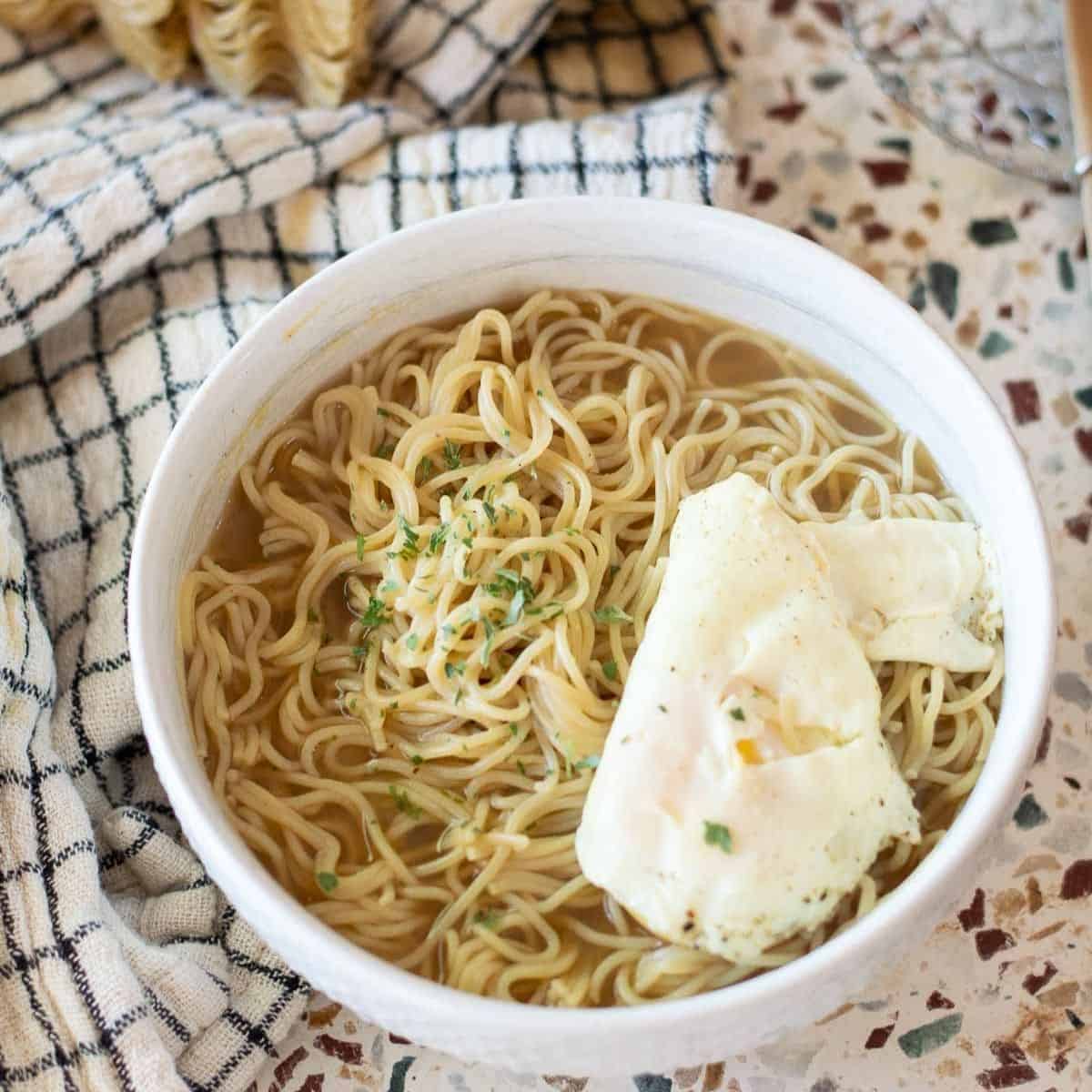 Gluten Free Ramen Noodles  Homemade Vegetable Bouillon