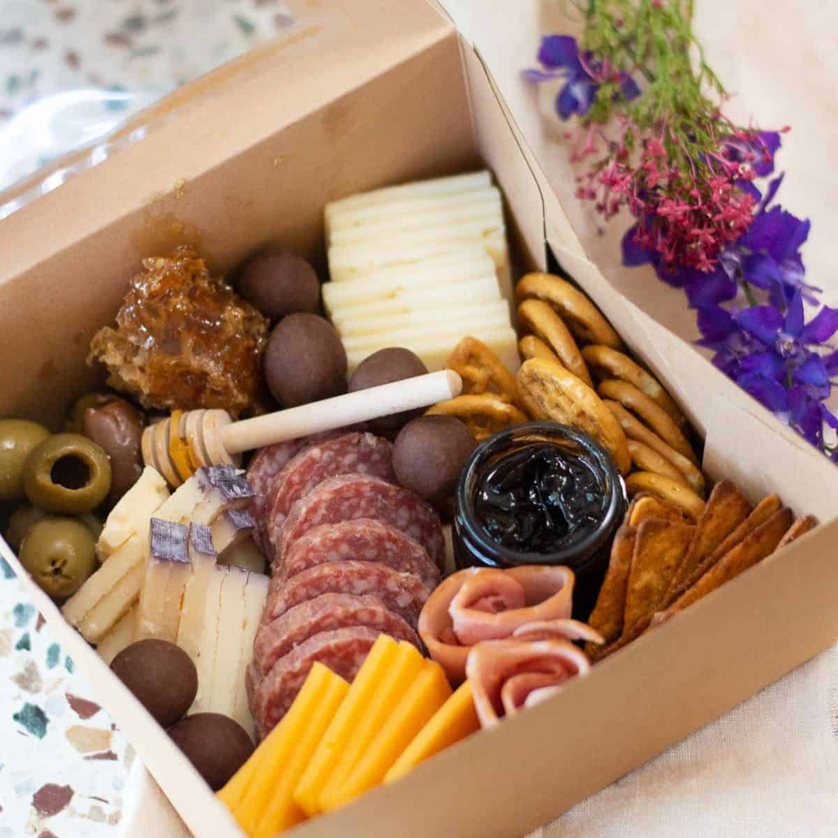 Individual Charcuterie Boxes - This Vivacious Life