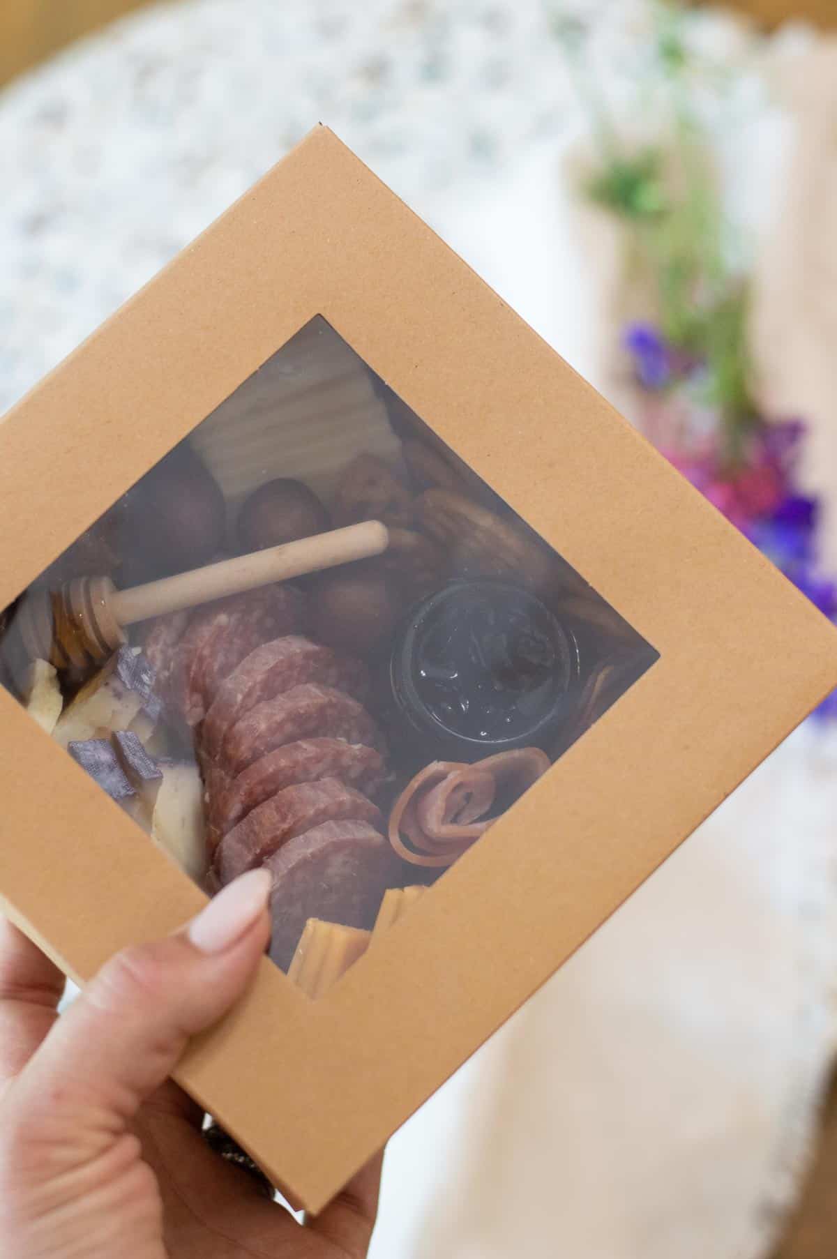 DIY Individual Charcuterie Box - Living in Normal