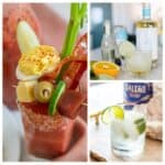 Non-Alcoholic Drinks for Diabetics in a collage