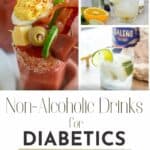Non-Alcoholic Drinks for Diabetics pin