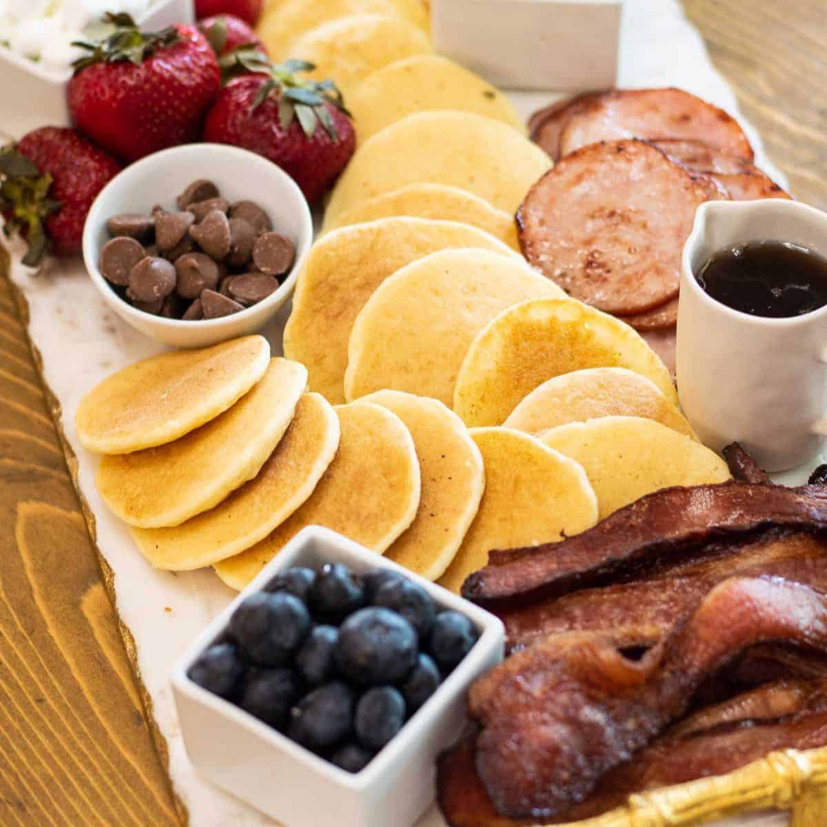 Pancake Charcuterie Board