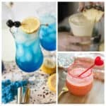 Relaxing Non-Alcoholic Drinks collage