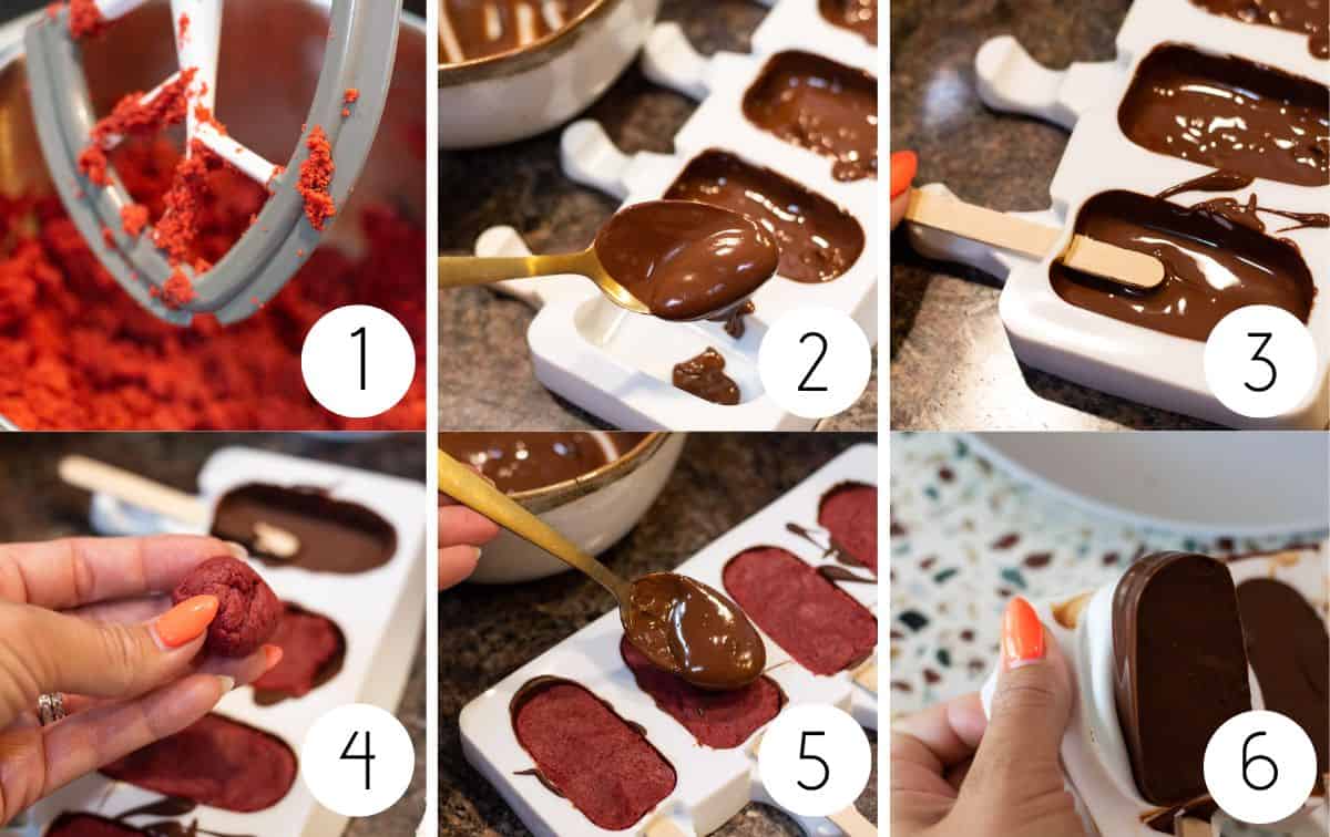 Cakesicles Step-by-Step Instructions
