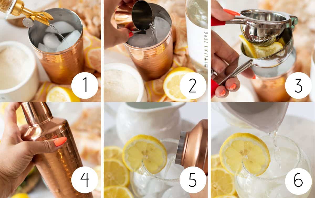Step-by-Step Lemon Mocktail