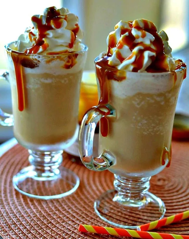 caramel Frappuccino in a cup