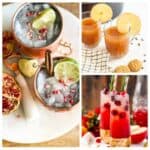 Thanksgiving Punch Recipes Non Alcoholic collage