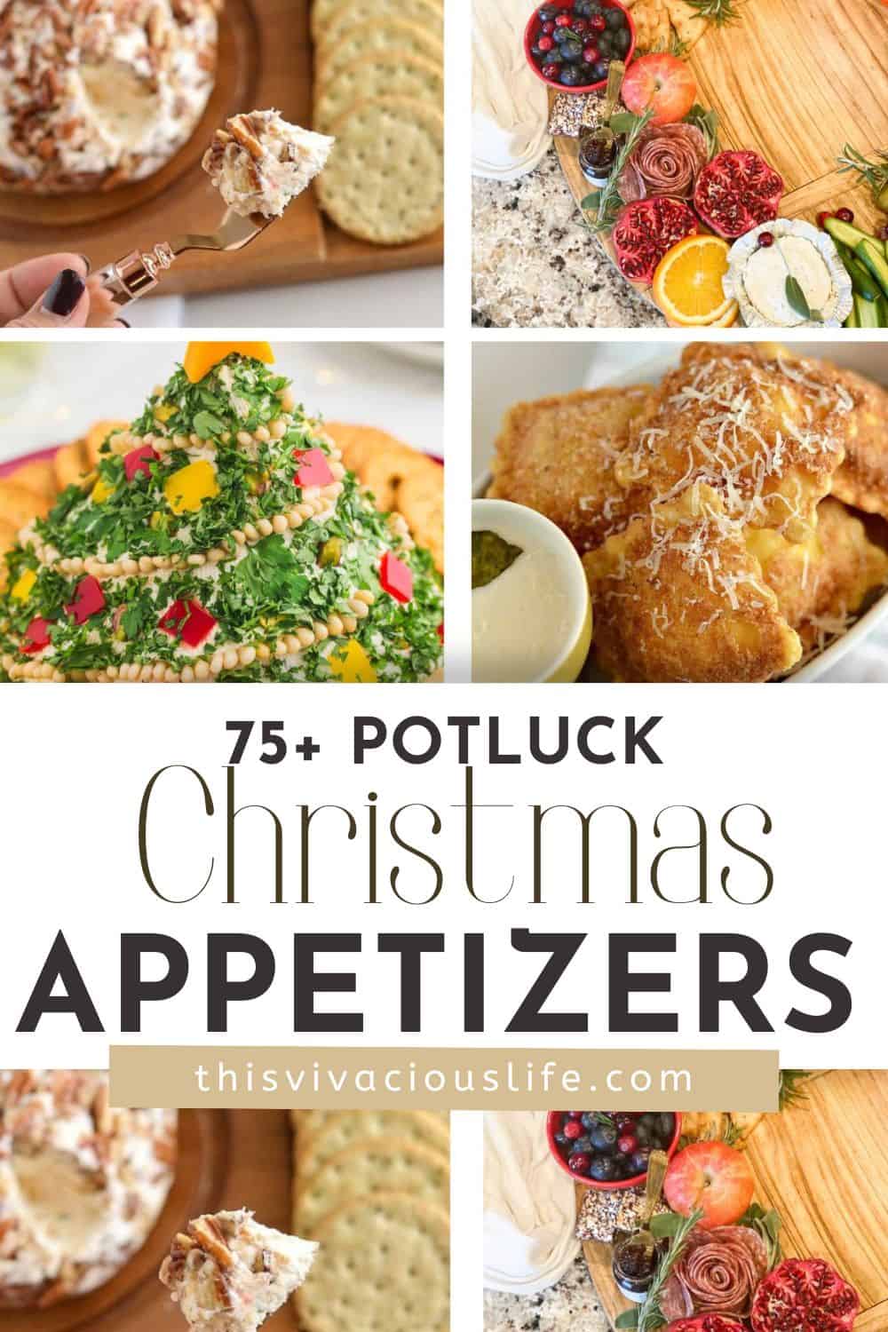 Appetizers for Christmas Potluck (75+ Recipes) - This Vivacious Life