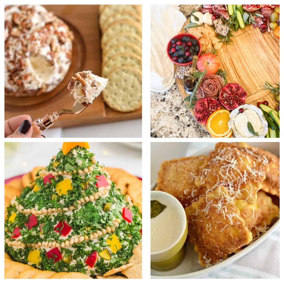 Appetizers for Christmas Potluck (75+ Recipes) collage