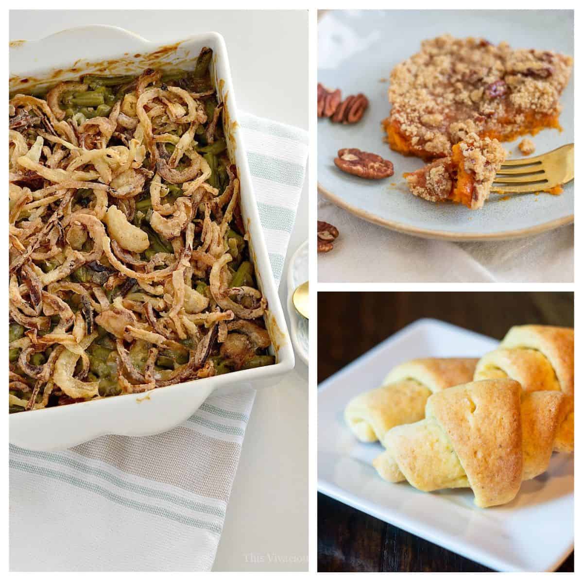 Have you ever wondered, "How early can you make Thanksgiving sides?" We are sharing everything you need to know with our comprehensive guide. From casseroles and breads to potatoes and veggies, we will let you know how early you can prepare them collage