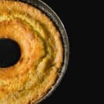 Cornbread in a bundt pan