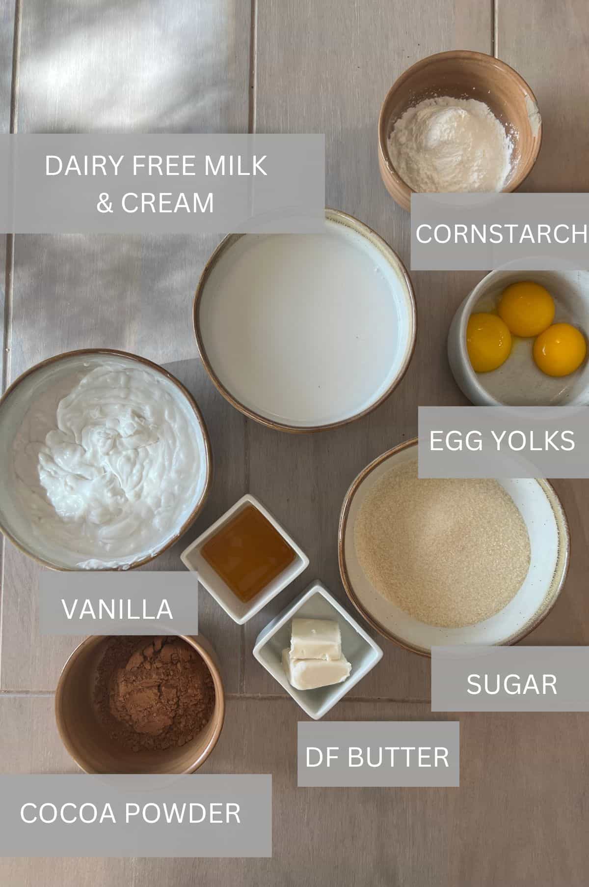 dairy free pudding ingredients