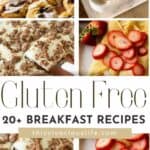 Gluten Free Breakfast Recipes pin