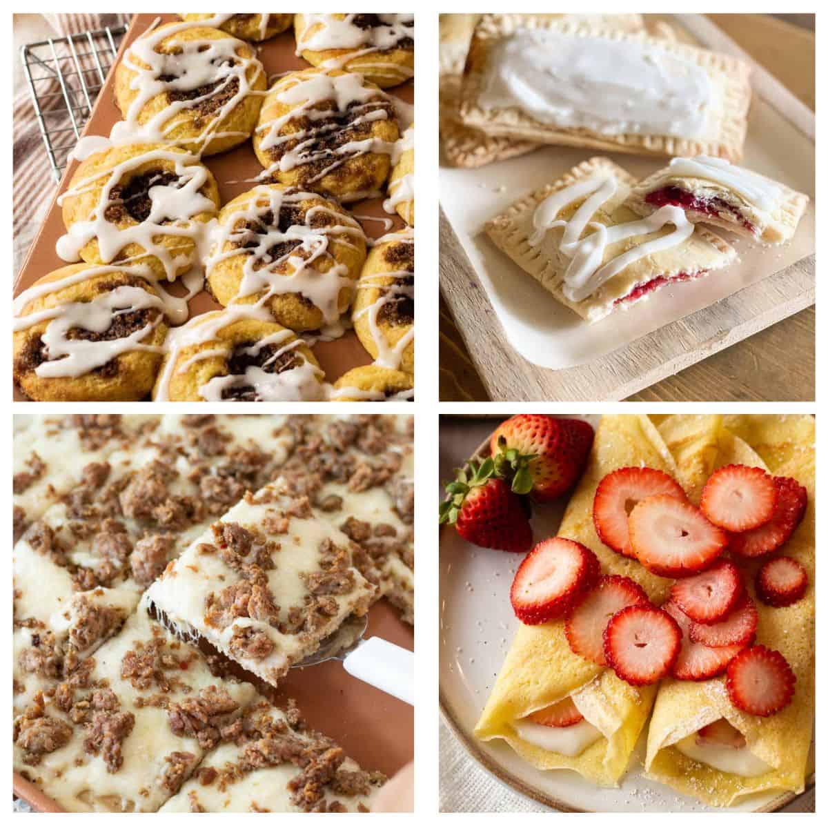 Gluten Free Breakfast Recipes collage