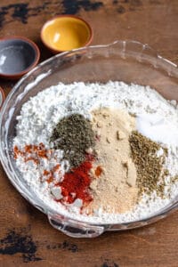 gluten free flour and spices