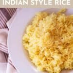 Instant Pot Indian Style Rice pin