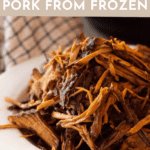instant pot pork from frozen pin