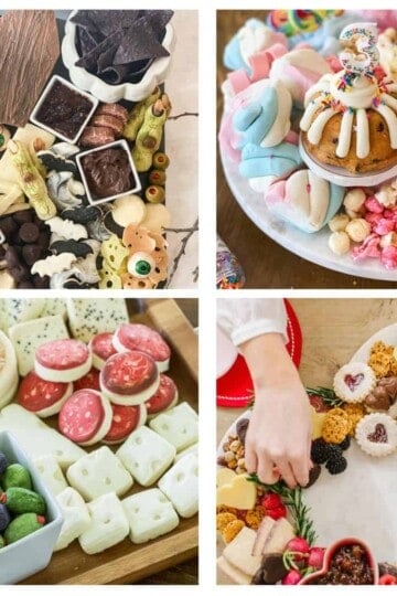 Halloween, birthday, cookie and valentines charcuterie boards (unique)