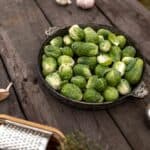 Are Brussels sprouts keto featured in a bowl