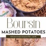 Boursin Mashed Potatoes PIN