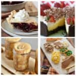Gluten Free Thanksgiving Desserts like razzleberry pie, apple pie jars and more