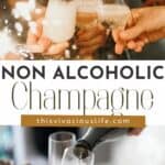 Non Alcoholic Champagne pin