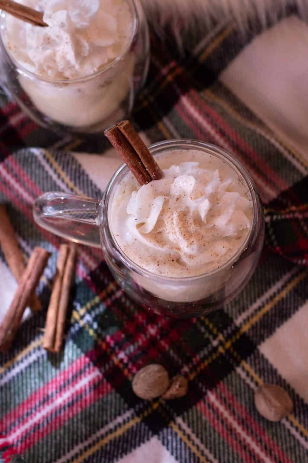 Non Alcoholic Eggnog Recipe - This Vivacious Life