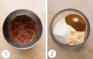 Step by step instructions for how to make gluten free brownies