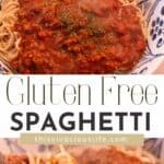Gluten Free Spaghetti pin