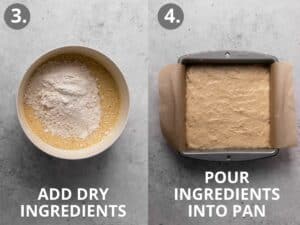 Gluten Free Banana Cake instructions