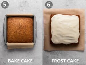 Gluten Free Banana Cake instructions