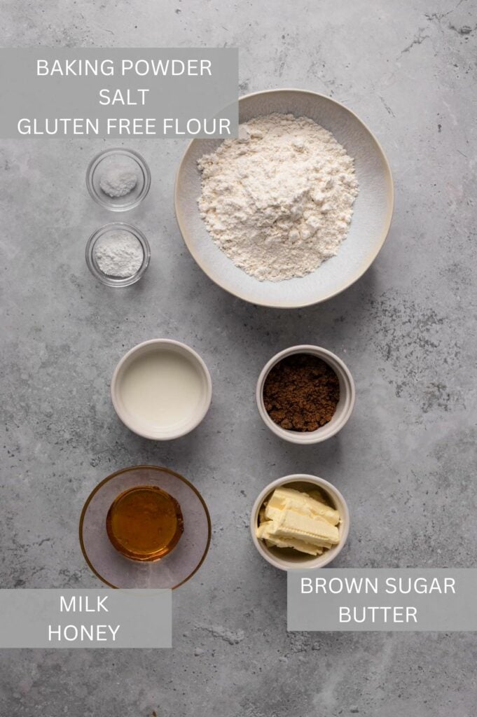 Gluten Free Graham Crackers Ingredients