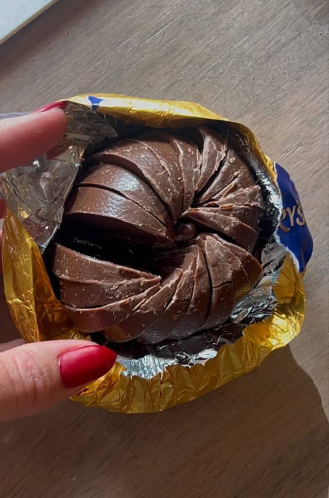 Terry's chocolate orange opened
