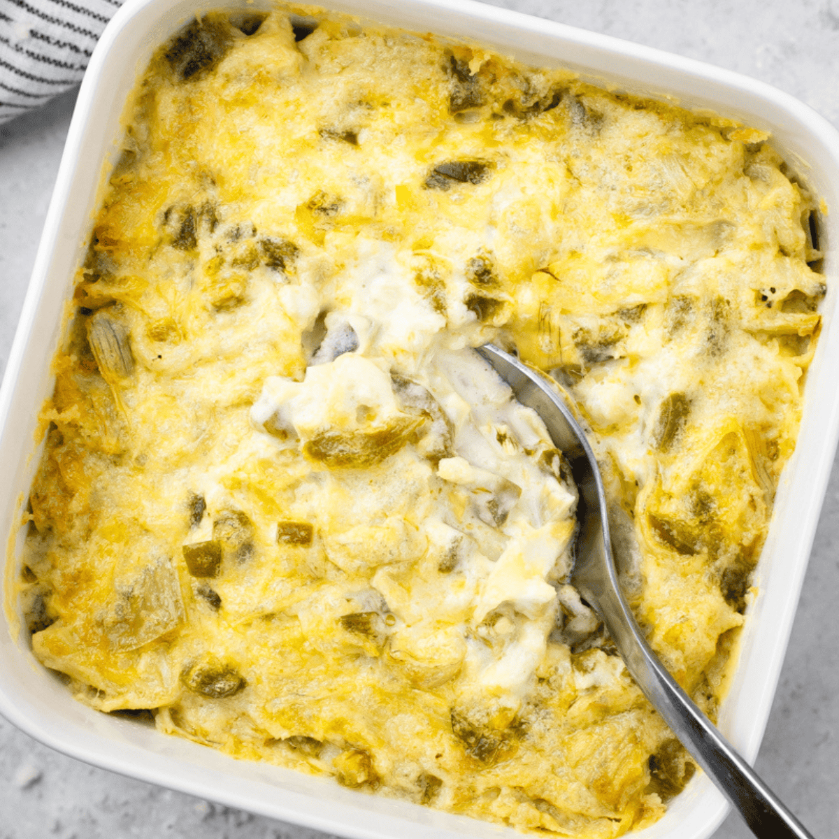 4-Ingredient Hot Artichoke Dip without spinach - This Vivacious Life