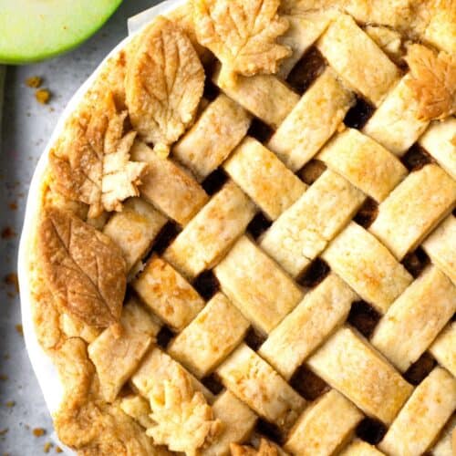 Homemade Gluten Free Apple Pie with Flaky Crust - TVL