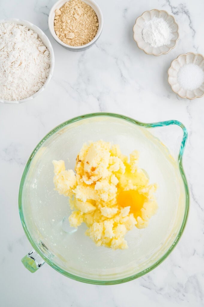 Gluten Free Stained Glass Cookies dough in a bowl